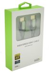 GIZZU High Speed V2.0 HDMI 0.6M Cable With Ethernet