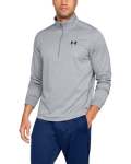 Men's Armour Fleece Zip Long Sleeve - Steel Light HEATHER-035 XL