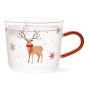 Nordic Rum Round Christmas Water Cup With Gift Box Xmas Tree B