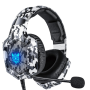 -K8 - High-fidelity Surround Sound Headset With Rgb Lighting -white