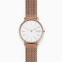 Signatur Rose Gold Round Stainless Steel Women's Watch - SKW2784