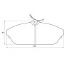 Kbc Brake Pads Front For Tata Xenon - Spares Direct