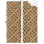 Just Love Orange & Green Cross Glasses Case 7 X 17CM