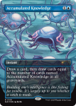Accumulated Knowledge Secret Lair Drop Series - Damaged Foil
