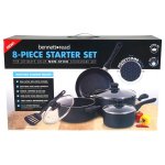 Bennett Read 8 Pce Non-stick Aluminium Pot Set