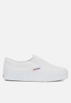 Superga 2740 Platform Slip On Platform - 901 White