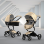 Mima Xari Black Frame - Black / Champagne / Black & White