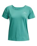 Women's Ua Rush Energy Core Short Sleeve - Aqua Foam XL