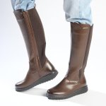 Pierre Cardin Demi Casual Shaft Boot - Brown - 8