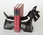 Pair Scott Terrier Book-ends Excl Books 25X5X30CM