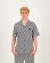 Black & White Check Shirt - Black & White / L
