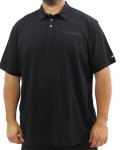 Mens Pierre Cardin Golfer - 6XL Black