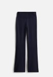 Flared Leggings - Navy Blue