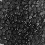 Black Round Confetti 60G