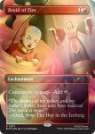 Braid Of Fire 2307 Rainbow Foil Secret Lair Drop Series - Damaged Foil