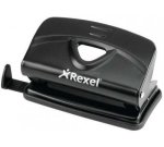 Rexel V210 Value 2-HOLE Punch – Black 10 Sheet – 110216BK