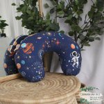 Feeding Pillow Cover Navy Space