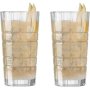 Glass Tumbler Highball Gin - 400ML - Set Of 2