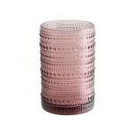 Textured Lavender Glass Hi-ball