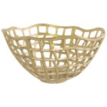 Gold Metal Bowl