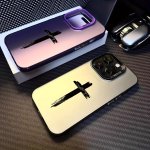 Dirt-resistant Stylish Three-color Cross Mobile Phone Case For Iphone 7 8 For Iphone X xs For Iphone 11 11 Pro Max For Iphone 12