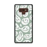 Custom Printed Tpu Cases - Samsung Galaxy Note 9 & 39 Green Smiley& 39 By