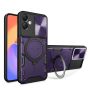 Jiajihua Compatible With Realme C51 4G Cover Compatible With Realme C53 India 4G Car Mount Magnetic Stand Slide Lens 2 In 1 Case