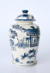 Blue Chinese House Ginger Jar – 42X22