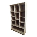 Capri Bookshelf 1200X400 300X2000H – Raw