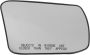 Car Side Mirror Lens Replacement For Rear View Mirror Lens Durable Stable