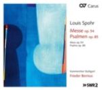 Louis Spohr: Mass Op. 54 PSALMS Op. 85 Cd