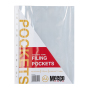 A4 40MICRON Filing Pockets - 100 Pack