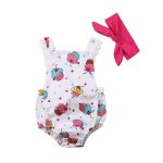 Sweet Colourful Cupcake Romper