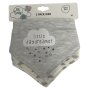 Oh Baby Bib Set Bandana 2PCS - Grey