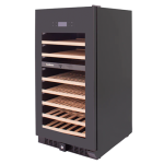 Snomaster VT-94 Pro Series 78 Bottle Dual Zone Wine Cooler Black