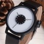 New Creative Dial Quartz-Watch Simple Lovers' Wristwatch Ideal Choice For Gifts