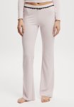 Cotton On Waffle Sleep Flare Pant - Pink Tulle