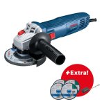 Bosch Gws 700 Angle Grinder 115MM 710W + Discs + Carbon Brush 06013A30K3