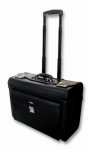 Pvc 19" Laptop Pilot Case With Wheels