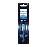 Philips Sonicare 2 Pack Brush Heads Black