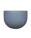 Rustic Round Japi Planter Click For Details - Large JVRR57 570MM Width X 420MM Height Charcoal