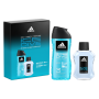 Adidas Ice Dive Eau De Toilette Shower Gel & Body Spray 100ML+250ML+150ML