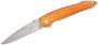 Kizer Cutlery Sliver Folding Knife Stonewahsed Blade Orange Handles- KI4419A1