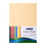 Marlin Project Boards A4 160GSM 100'S Pastel Buff