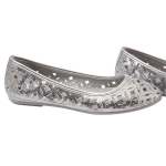 Glamour Ladies Shoes In Silver - Silver 8