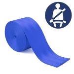 Car Modified Polyester Seat Belt Harness Racing Safety Seat Belt Length: 3.6M Blue
