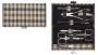 Manicure Set Chequered Fashion Material 1