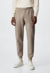 Textured Luxxe Jogger - Beige