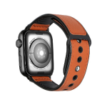 Kd Leather&silcione Band For Apple Watch 38MM 40MM Br