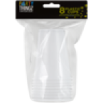 White Plastic Party Cups 8-PACK